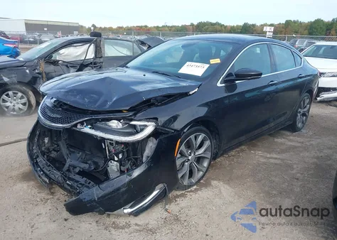 2015 Chrysler 200 C from USA, damaged, VIN 1C3CCCCB9FN501231